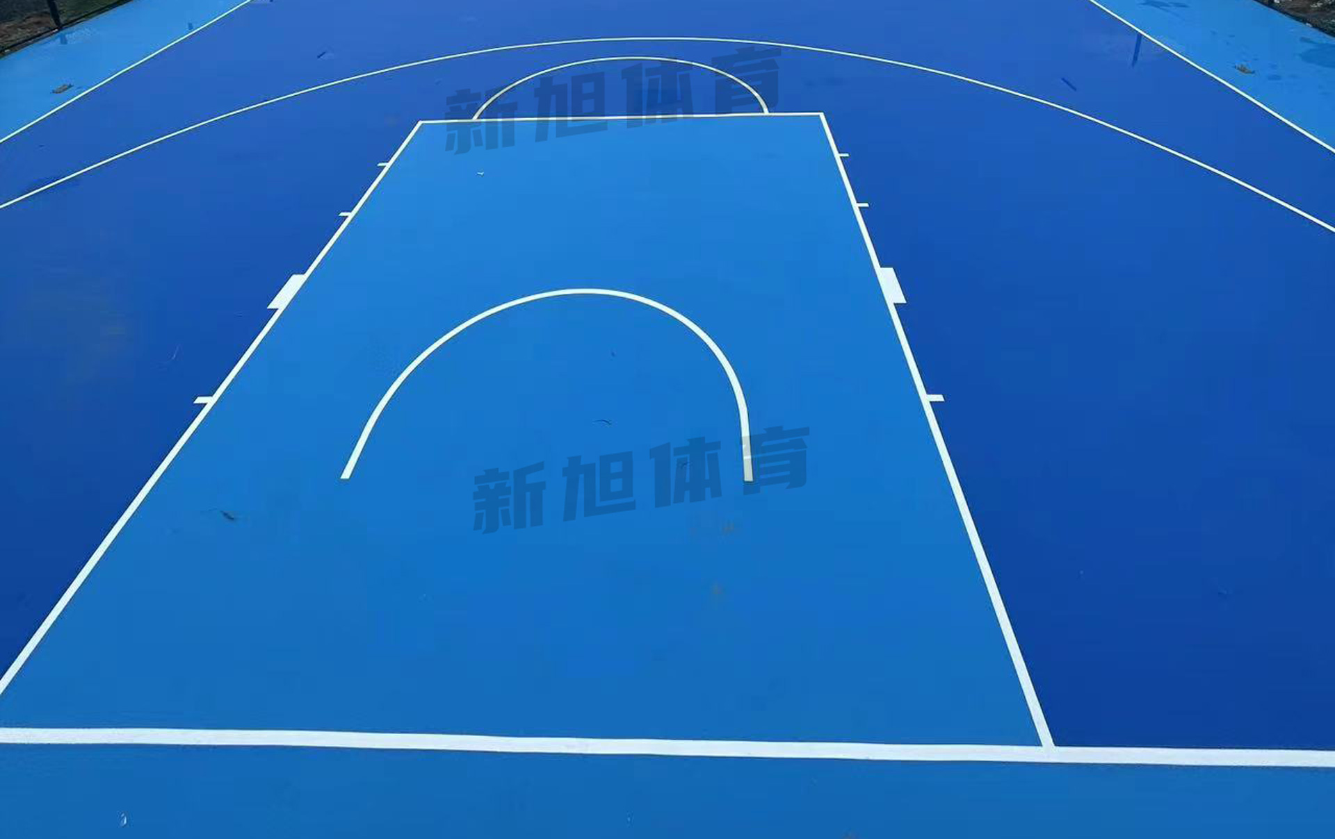 硅pu篮球场沥青基础施工