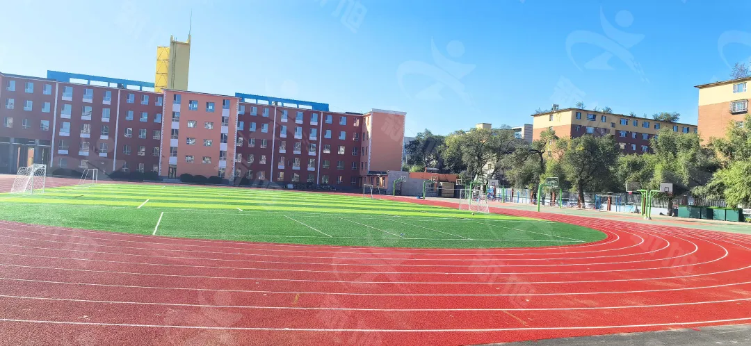 新旭体育吉林实验小学塑胶跑道
