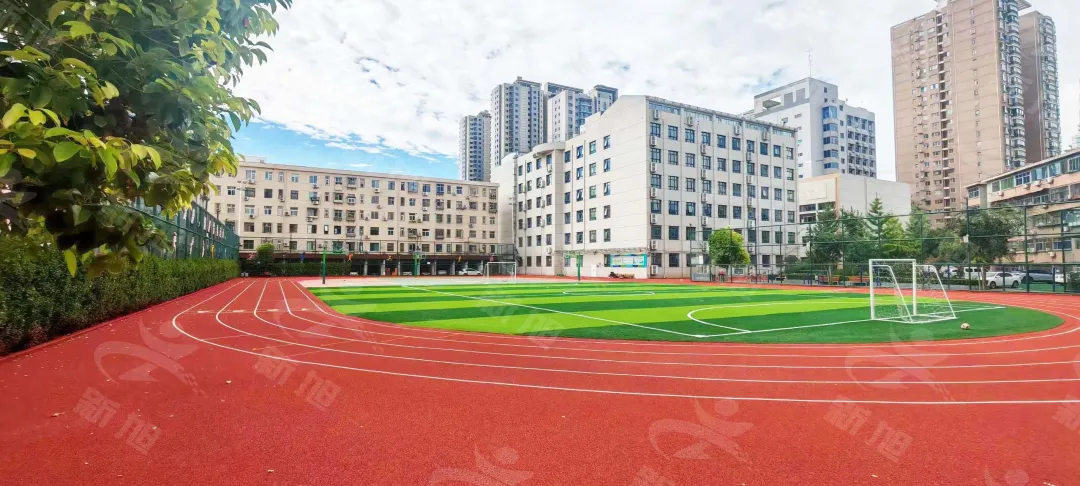新旭体育河南省第二实验中学塑胶跑道
