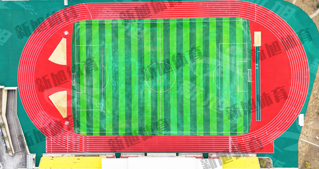 高品质学校透气跑道打造