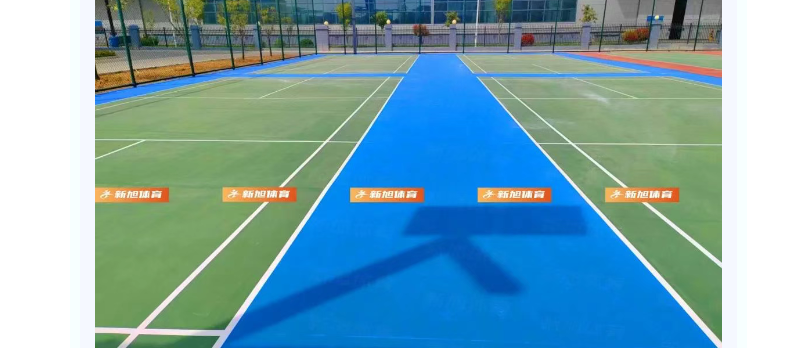 郑州公司室外硅pu羽毛球场建设施工
